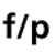 f/p design Logotype