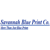 Savannah Blue Print Company Logotype