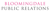 BLOOMINGDALE PUBLIC RELATIONS Logotype