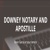 Downey Notary & Apostille Logotype