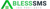 Blesssms Logotype
