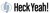 Heck Yeah! Studio, Inc. Logotype
