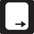 right arrow key Logotype