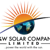 J & W Solar Company Logotype