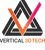 Vertical 3D Tech Logotype