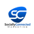 Socially Connected Marketing Logotype