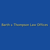Barth & Thompson Law Offices Logotype