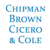 Chipman Brown Cicero & Cole, LLP Logotype