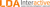 LDA Interactive, LLC. Logotype