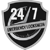 24/7 Emergency Locksmith Logotype
