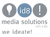 id8 media solutions pvt. ltd. Logotype