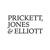 Prickett, Jones & Elliott, P.A. Logotype