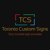 Toronto Custom Signs Logotype