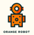Orange Robot Logotype