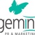 Gemini PR & Marketing Logotype
