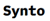 Synto Logotype