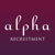 Alpha Recruitment Logotype