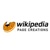 Wikipedia Page Creations Logotype