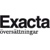 Exacta översättningar Logotype