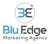 Blu Edge marketing agency Logotype