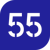 Studio55 London Logotype