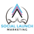 Social Launch Marketing Logotype