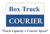 BOX TRUCK COURIER Logotype
