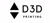D3D PRINTING Logotype