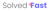 Solved Fast Logotype
