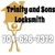 Trinity and Sons Locksmith Logotype