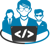 DevelopersTroop- Website | App | Seo & Software development company Logotype