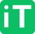 I Plus T Solution Logotype