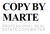 Copy by Marte Logotype