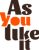 As You Like It Logotype