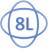 8L Consultoría Logística Logotype