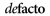 de facto Infotech Logotype
