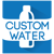 CustomWater.com Logotype