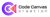 Code Canvas Creation Logotype