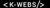Tomáš Kobylák K-WEBS Logotype