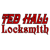 Ted Hall Locksmith Logotype