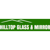 Hilltop Glass and Mirror Logotype