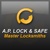 A P Lock and Safe Logotype