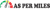 Aspermiles Advertising Logotype