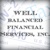 Well Balanced Financial Services Logotype