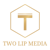 Two lip media Logotype