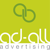 Ad-all Advertising Logotype
