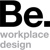 Be. Workplace Design Logotype