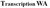 Transcription WA Logotype
