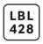 Label 428 Logotype