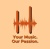 Hands In Motion Music Logotype